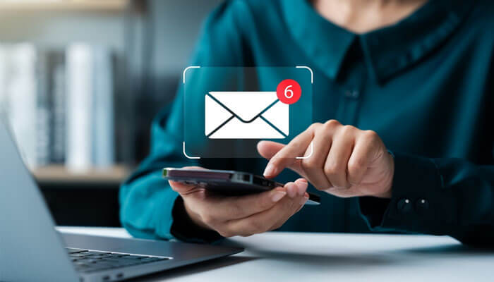 Monitoring the email