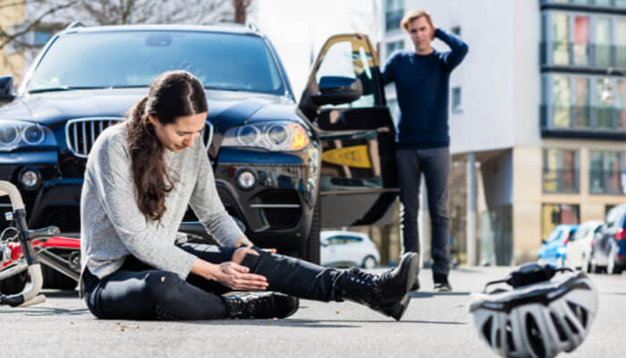 Road rash refers to scrapes