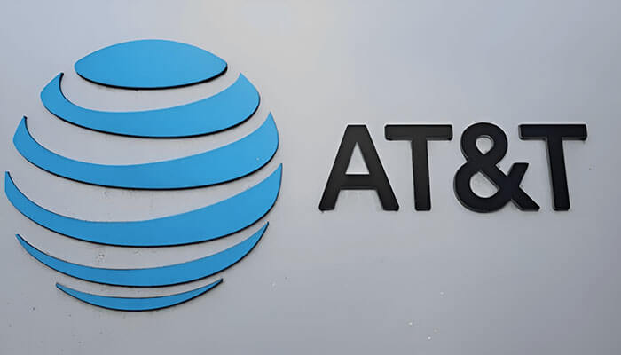 AT&T logo on display, related to the AT&t Data Breach Settlement and the ongoing claims process for affected customers.