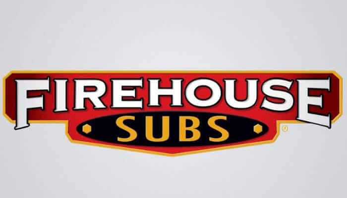 Firehouse Subs official logo featuring bold red, black, and yellow colors, symbolizing the Firehouse Subs brand identity.