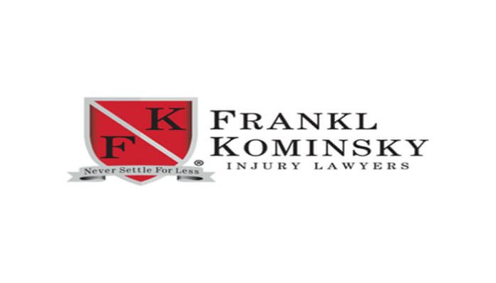 Logo of Frankl Kominsky Injury Lawyers, a law firm specializing in wrongful death and personal injury cases.