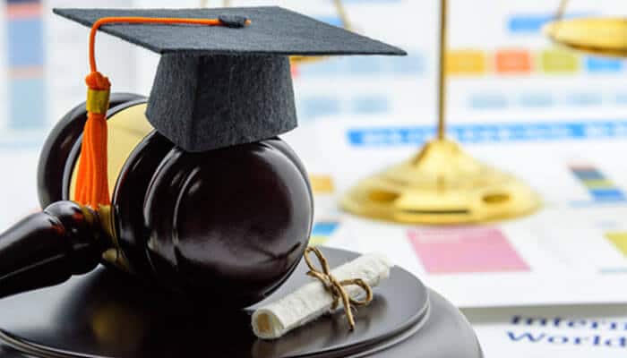 Country-Wise Guide to Studying Law Abroad - My Legal Opinion 1 - My Legal Opinion Studying law abroad after 12th, with a gavel and graduation cap symbolizing the beginning of a legal career through global legal education and opportunities.