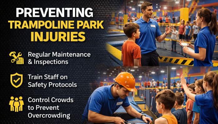 Preventing Trampoline Park Injuries - My Legal Opinion - My Legal Opinion Common Causes of Trampoline Injuries: Falls, collisions, improper supervision, and lack of safety measures in trampoline parks.