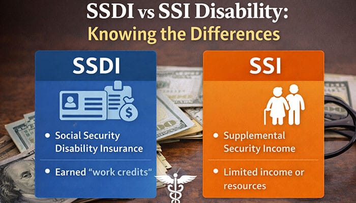 SSDI vs SSI disability Knowing the differences - My legal Opinion 2 - My Legal Opinion SSDI vs SSI Disability: Understanding the differences between Social Security Disability Insurance (SSDI) and Supplemental Security Income (SSI) in disability claims.