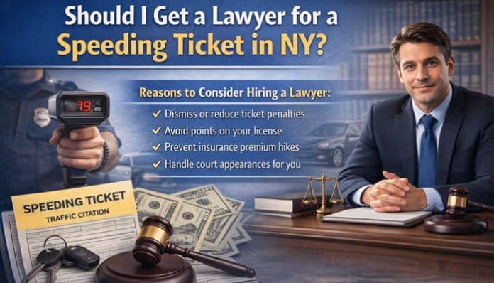 Should I Get A Lawyer For Speeding Ticket in NY? Legal advice on handling speeding tickets, reducing penalties, and protecting your driving record in New York.