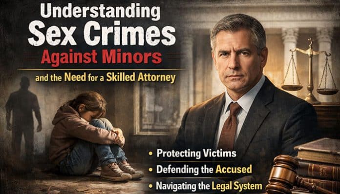 Understanding Sex Crimes Against Minors and the need for skilled defense. Protecting victims, defending the accused, and navigating the legal system.