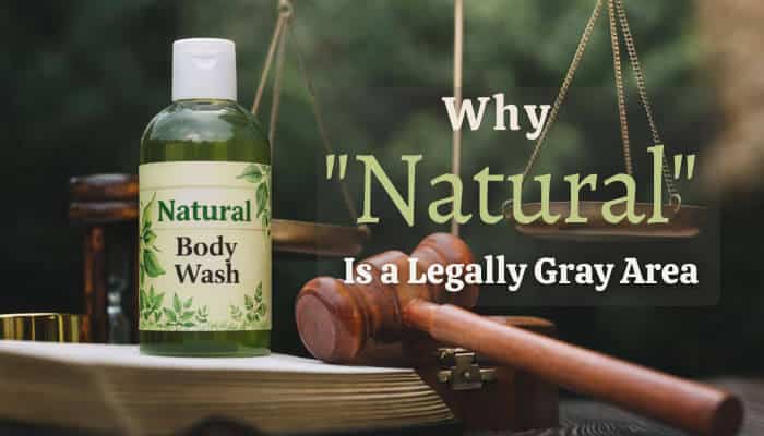 Raw Sugar Body Wash Lawsuit-Mylegalopinion - My Legal Opinion Raw Sugar Body Wash Lawsuit concept image showing a natural body wash bottle beside a judge’s gavel and legal scales, highlighting legal concerns over “natural” labeling claims.