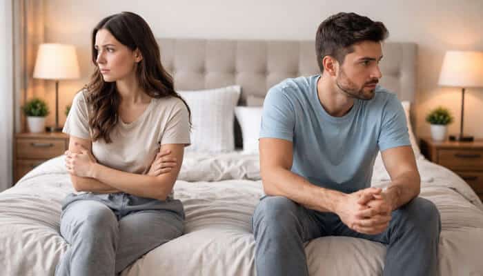 The emotional toll of aggravated sodomy on relationships, illustrating the distress and distance caused by trauma.