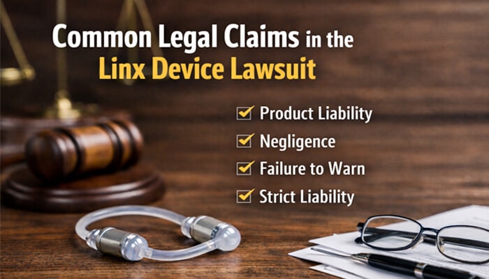 Common Legal Claims in the Linx Device Lawsuit - My Legal Opinion - My Legal Opinion Linx Device Lawsuit: Legal claims including product liability, negligence, failure to warn, and strict liability related to the Linx device.