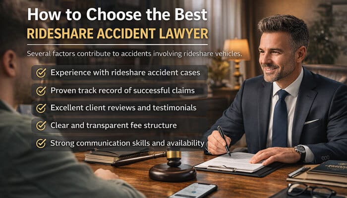 How to Choose the Best Rideshare Accident Lawyer - My Legal Opinion - My Legal Opinion