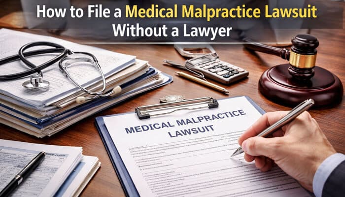 How to File a Medical Malpractice Lawsuit Without a Lawyer: Complete Step-by-Step Guide