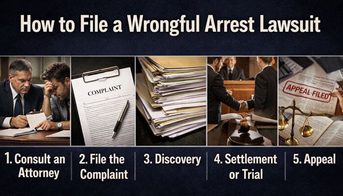 How to File a Wrongful Arrest Lawsuit - My Legal Opinion - My Legal Opinion