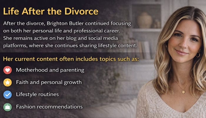 Life After the Divorce - My Legal Opinion - My Legal Opinion Brighton Butler's life after divorce, focusing on topics like motherhood, faith, lifestyle routines, and fashion on her blog and social media.
