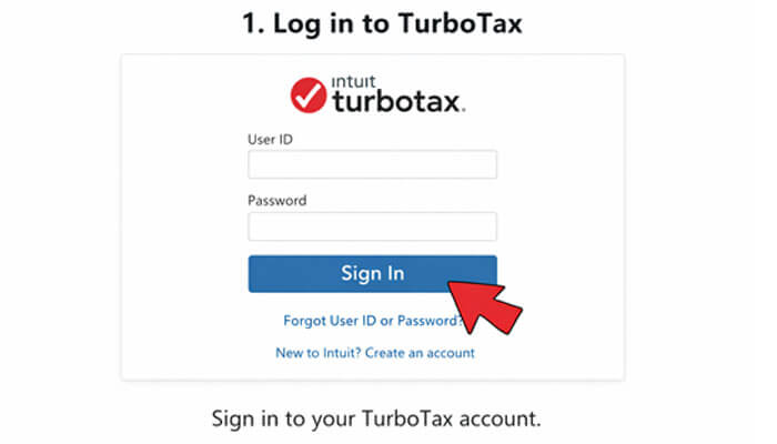 Log in to TurboTax - My Legal Opinion - My Legal Opinion TurboTax W2 Finder login page where users can enter their credentials to access and retrieve W2 forms for tax filing.