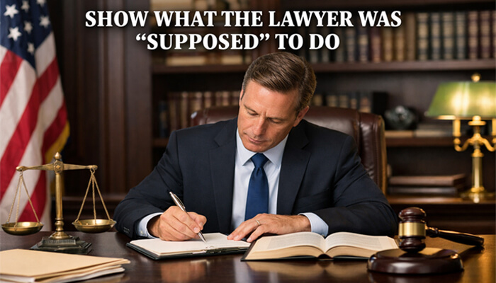 Show What the Lawyer Was Supposed to Do - My Legal Opinion - My Legal Opinion How to Prove Legal Malpractice: Show What the Lawyer Was Supposed to Do