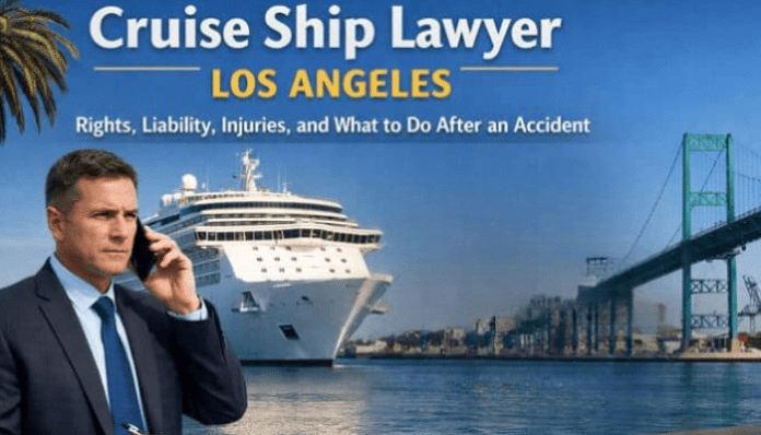 Cruise Ship Lawyer Los Angeles providing legal help near cruise ship at Los Angeles port with maritime law expertise