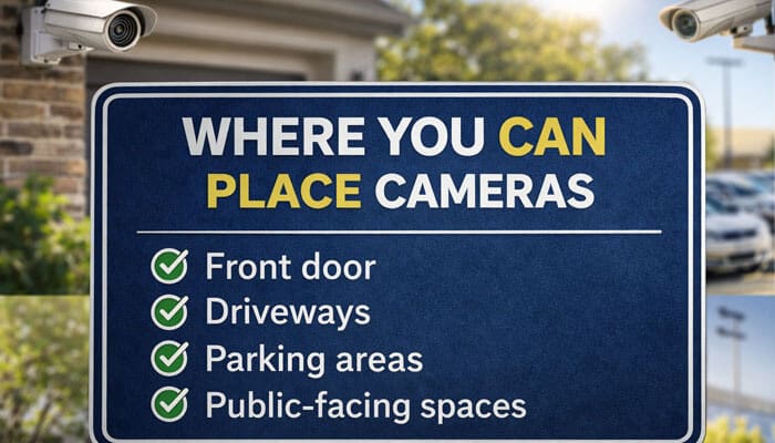 Where You CAN Place Cameras - My Legal Opinion - My Legal Opinion
