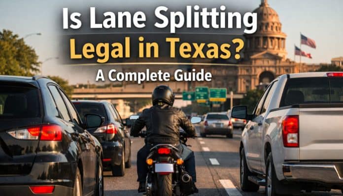 Is Lane Splitting Legal in Texas? Guide to Texas motorcycle laws and safety.