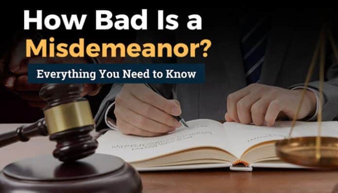 How Bad Is a Misdemeanor? A detailed guide exploring the impact of misdemeanor charges, their legal consequences, and how they affect criminal records, job opportunities, and housing applications. Understanding how misdemeanors can impact your future and legal rights is crucial, especially when considering expungement options and the long-term effects of these charges.