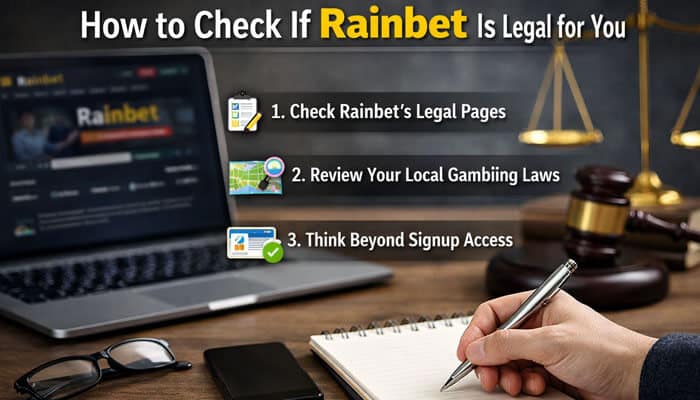 How to Check If Rainbet Is Legal for You - My Legal Opinion - My Legal Opinion Where Is Rainbet Legal? Guide on how to check Rainbet's legal status in your region.