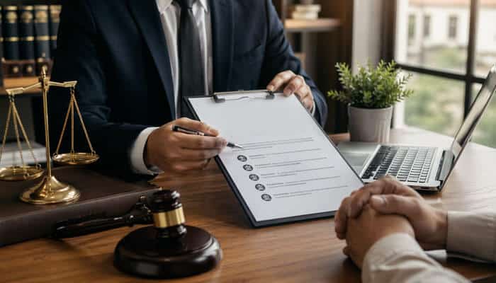 How to Choose a Wegovy Lawsuit Lawyer - My Legal Opinion - My Legal Opinion Wegovy Lawsuit legal consultation showing attorney reviewing claim documents with client for compensation eligibility