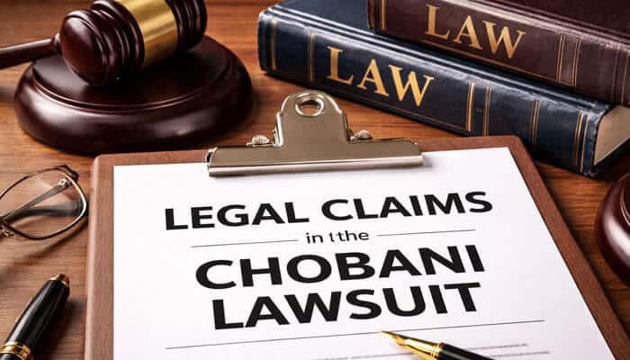 Legal Claims in the Chobani Lawsuit - My Legal Opinion - My Legal Opinion Legal claims in the Chobani Lawsuit: A close-up of legal documents, a gavel, and law books, focusing on the importance of understanding the ongoing Chobani lawsuit for consumers.