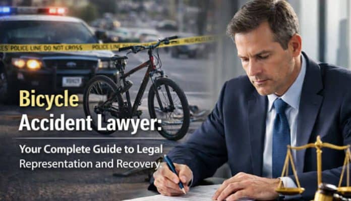 Experienced Los Angeles Bicycle Accident Lawyer assisting a client with legal representation and recovery after a bicycle crash.