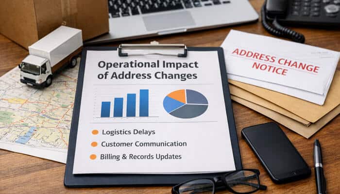 Operational Impact of Address Changes - My Legal Opinion - My Legal Opinion Operational impact of DEA registration address change showing logistics delays and compliance documentation process