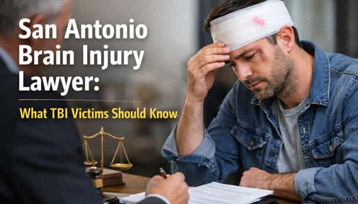 San Antonio Brain Injury Lawyer consultation with a TBI victim, focusing on legal guidance for compensation after a traumatic brain injury.