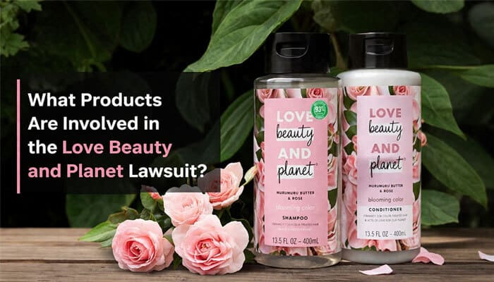 Visual representation of the Love Beauty and Planet Shampoo Lawsuit, featuring the brand’s products alongside a judge’s gavel to emphasize the ongoing legal challenge over alleged misleading “naturally derived” labeling. - My Legal Opinion - My Legal Opinion Love Beauty and Planet Shampoo Lawsuit: Products involved in legal case over false natural claims and deceptive labeling practices.