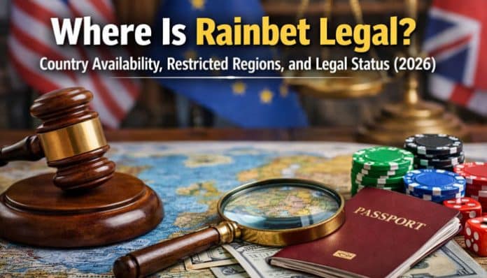 Where Is Rainbet Legal? Information on country availability and legal restrictions in 2026.