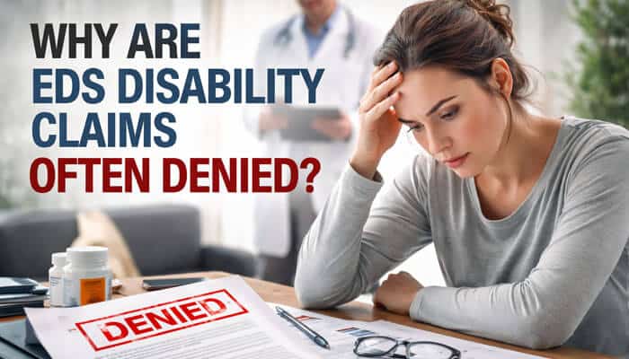 Why Are EDS Disability Claims Often Denied - My Legal Opinion - My Legal Opinion Why are EDS disability claims often denied? Discover the common reasons behind the denial of disability claims for those with Ehlers-Danlos Syndrome (EDS). Understand how factors such as insufficient medical evidence, failure to meet SSA requirements, or subjective symptom labeling contribute to claim rejections. This detailed guide explores the challenges individuals face when seeking disability benefits and provides tips on how to improve the chances of a successful claim for EDS-related disabilities.